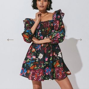 COPY - Cleobella- Kira mini dress- garden print